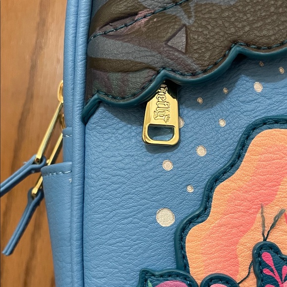 DISNEY X LOUNGEFLY NWT Live-Action Little Mermaid Ariel Mermaid Backpack Bag - Picture 10 of 12
